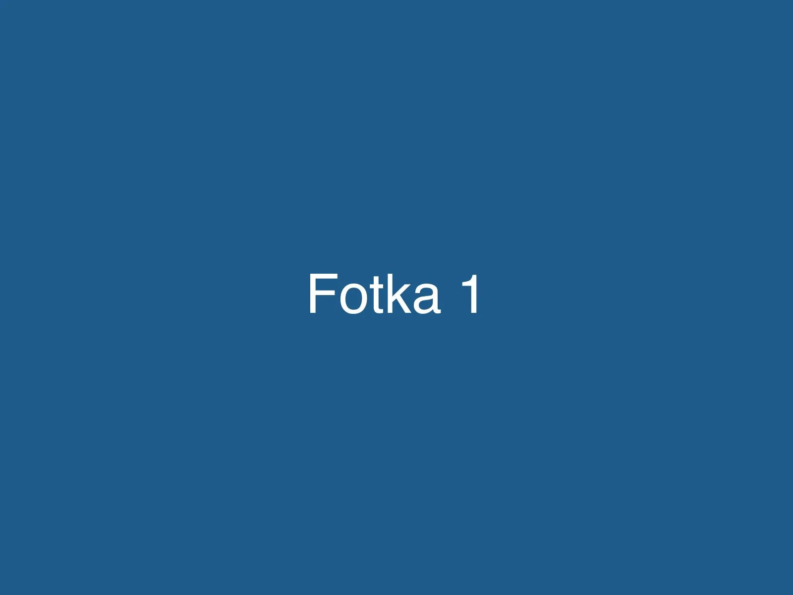 Zástupná fotka